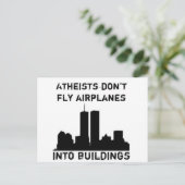 無神論者は飛行機を建物に飛ばさない ポストカード (スタンド正面)