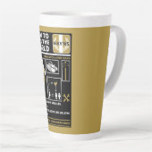 無神論者への贈り物 カフェラテマグ (右アングル)