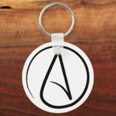 無神論者キーチェーン キーホルダー (正面)