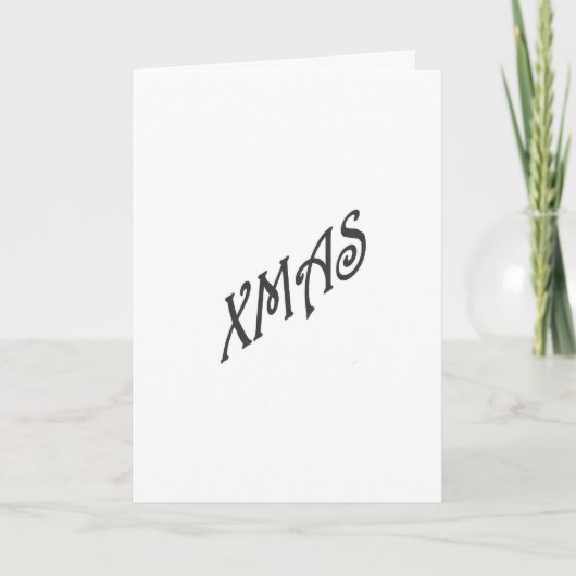 無神論者クリスマスカード シーズンカード (正面)