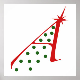 無神論者クリスマスツリー ポスター