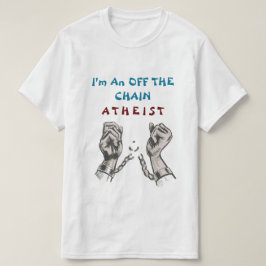 無神論者チェーンバンド Tシャツ