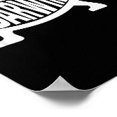 無神論者チャールズ・ダーウィンの進化論の魚 ポスター (角)