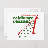 無神論者ホリデーシーズン シーズンポストカード (正面/裏面)