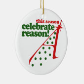 無神論者ホリデーシーズン セラミックオーナメント (右)