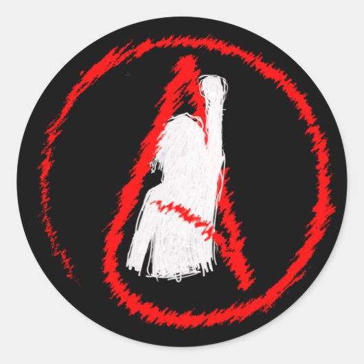 無神論者ユナイト ラウンドシール (正面)