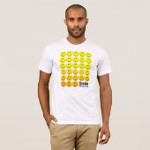 無神論者-そこのスマイルは地獄ではないです Tシャツ (正面フル)