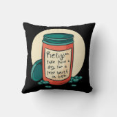 無神論者 クッション (裏面)