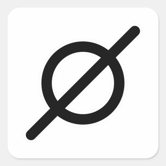 無神論者 スクエアシール (正面)