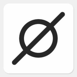 無神論者 スクエアシール