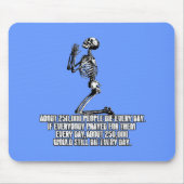 無神論者 マウスパッド (正面)