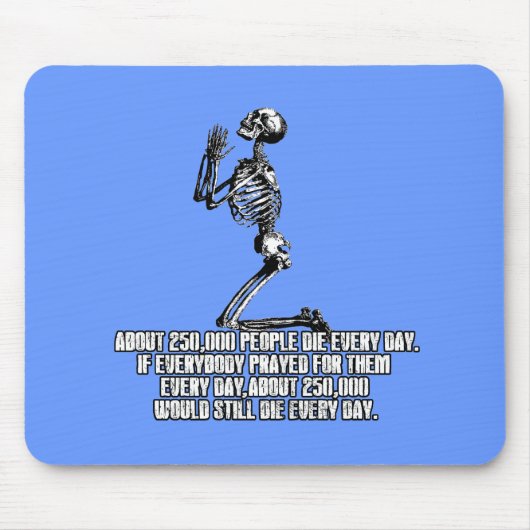 無神論者 マウスパッド (正面)