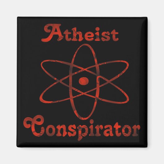 無神論者 マグネット (正面)