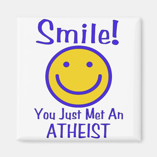 無神論者 マグネット (正面)