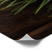 無神論者「季節の理由は軸の傾き」 ポスター (角)