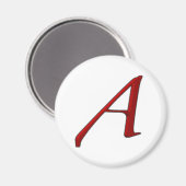 無神論者A冷蔵庫用マグネット マグネット (正面/裏面)