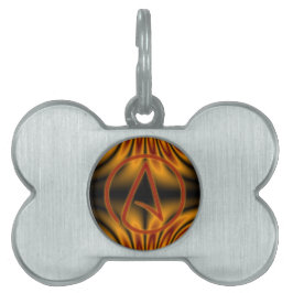 無神論者A ペットネームタグ