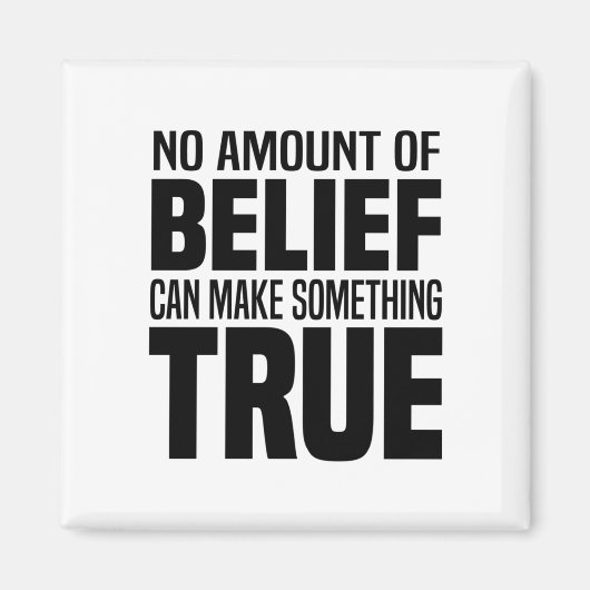 無神論 マグネット (正面)