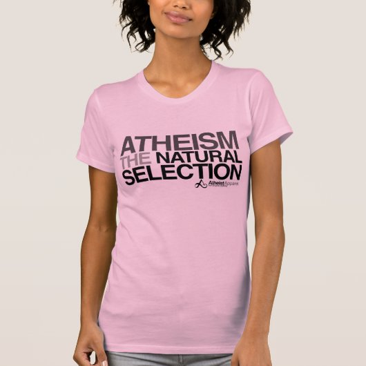 無神論-自然淘汰 Tシャツ (正面)