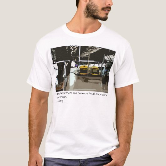 無秩序か順序は2つを取ります Tシャツ (正面)