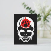 無秩序のスカル ポストカード (スタンド正面)