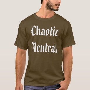 無秩序のニュートラル Tシャツ