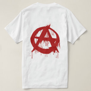 無秩序のペンキのTシャツ Tシャツ