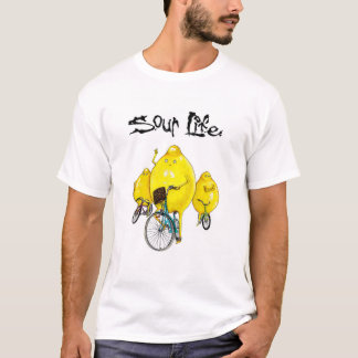 無秩序のレモン: 酸っぱい人生のバイクの集団 Tシャツ