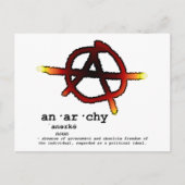 無秩序の定義 ポストカード (正面)