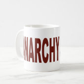 無秩序の最低 コーヒーマグカップ (正面左)