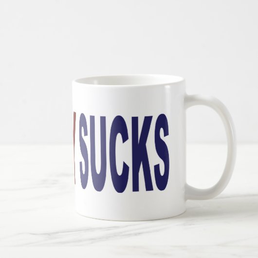 無秩序の最低 コーヒーマグカップ (右)