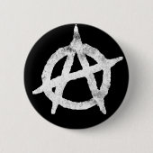 「」無秩序の記号を一周して下さい 缶バッジ (正面)