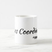無秩序の調整者の#momlifeのコーヒー・マグ コーヒーマグカップ (中央)