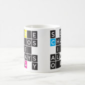 無秩序は良いです常に マグカップ (中央)