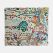 無秩序愛フリースブランケットの征服 フリースブランケット (正面(横))