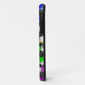 無秩序色のサッカーボール Case-Mate iPhoneケース (裏面/左)
