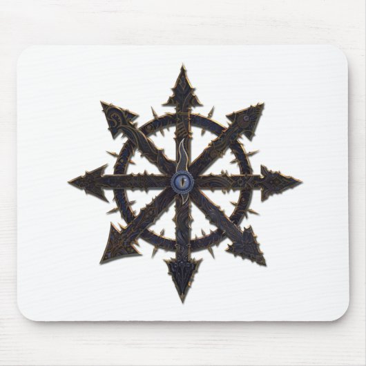 無秩序 マウスパッド (正面)