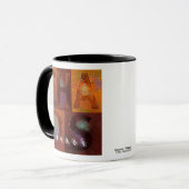 無秩序("正方形"のデザイン) マグカップ (正面左)