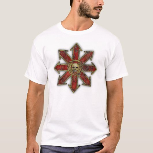 無秩序-赤 Tシャツ (正面)
