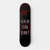 無秩序Sk8はまたは赤外線死にます スケートボード (正面)