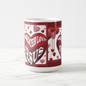 無素晴らし愛©マ11oz. コーヒーマグカップ (中央)