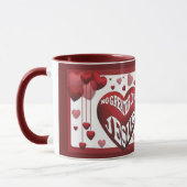 無素晴らし愛©マ11oz. マグカップ (左)