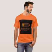 無給インターン バッテリー1% - 笑える仕事の燃え尽き症候群V1 Tシャツ (正面フル)