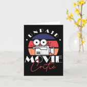 無給映画評論家映画監督映画製作者をテーマにした カード (黄色い花)