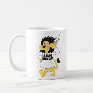 無線のメーデーのライオンのマグ コーヒーマグカップ