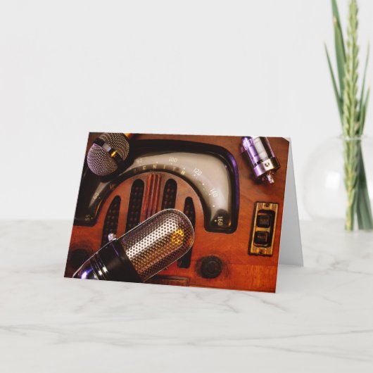 無線の一日 カード (正面)