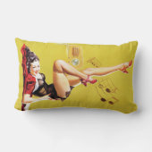 無線の演劇Pin ランバークッション (裏面)