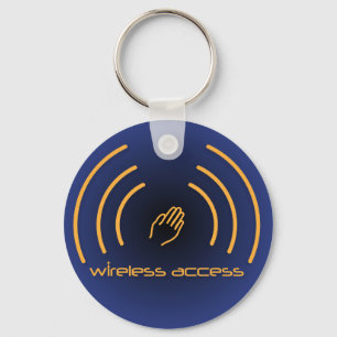 無線アクセスのキリスト教の祈りの言葉のkeychain キーホルダー