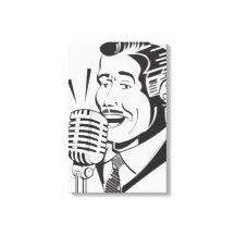 無線アナウンサー