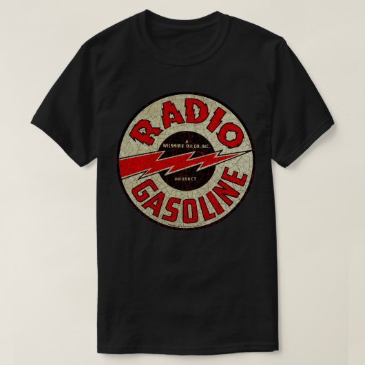 無線ガソリン Tシャツ (デザイン正面)